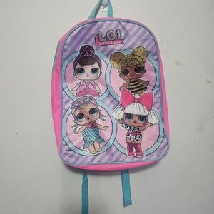L.O.L. Surprise! Kids Pink & Purple Backpack - Official Character Print